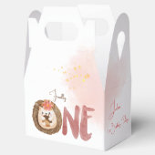 水色ハリネズミ第1誕生日 フェイバーボックス (オープン)