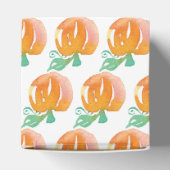 水色ハロウィーンカボチャのトリックまたはキャンディを処理 フェイバーボックス (上部)