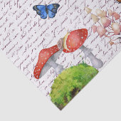 水色バタフライデカップキノコ 薄葉紙 (詳細)