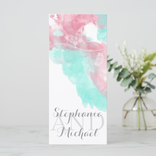 水色バタフライ鋳造赤面結婚ズ プログラム (スタンド正面)