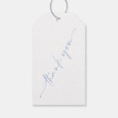 水色バタフライ ギフトタグ (裏面)