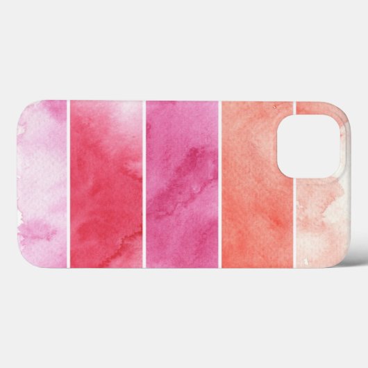 水色バナーの背景(デザイン) Case-Mate iPhoneケース (裏面 (横))