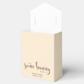 水色バルーンバニー赤ちゃんシャワーパーティーのお願い フェイバーボックス (オープン)