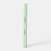 水色パイナップルスケッチ iPhone 16ケース (右側面)