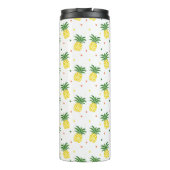 水色パイナップルパターン タンブラー (裏面)