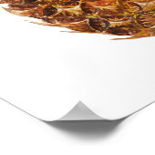 水色パイナップル ポスター (角)