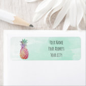 水色パイナップル ラベル (インサイチュ)