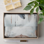 水色パステルグリーン桃赤面ドリームキャッチャー 薄葉紙 (ギフト)