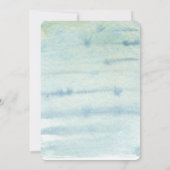 水色パステル多肉性ハート結婚ズ 招待状 (裏面)