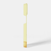 水色ビーズビーハイブアート iPhoneケース (右側面)