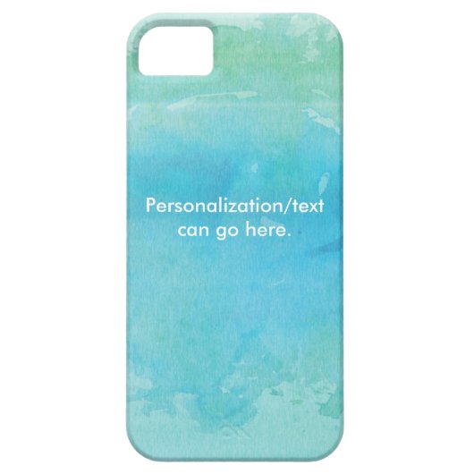 水色ビーチ海シーiPhoneケース Case-Mate iPhoneケース (裏面)