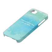 水色ビーチ海シーiPhoneケース Case-Mate iPhoneケース (下部)
