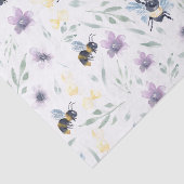 水色ビー模様 薄葉紙 (詳細)