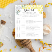 水色ビー、新郎は何と言ったブライダルゲーム