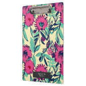 水色ピインスパイアック+緑の植物フローラ クリップボード (左)