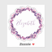 水色ピンクと紫の花。植物名 シール (シート)