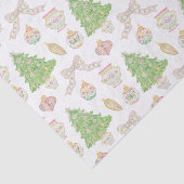 水色ピンクのチャイノアイセリーボードクリスマスツリー 薄葉紙 (詳細)