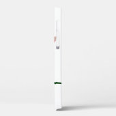 水色ピンクのポピーかわいらしの花 Case-Mate iPhoneケース (裏面 / 左)