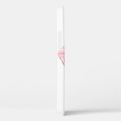 水色ピンクのポピーかわいらしの花 Case-Mate iPhoneケース (裏面 / 右)