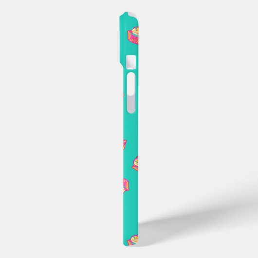 水色ピンクカップケガーリーーキ Case-Mate iPhoneケース (裏面 / 左)