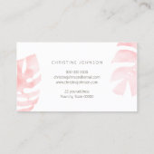 水色ピンクパ離れーム 名刺 (裏面)