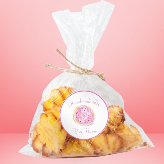 水色ピンクフロステッドシュガークッキー交換 ラウンドシール