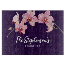 水色ピンクモスラン絵画ズ カッティングボード