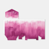 水色ピンク結婚ク洗感謝してい液 フェイバーボックス (折り畳みなし)