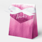 水色ピンク結婚ク洗感謝してい液 フェイバーボックス (正面サイド)