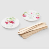 水色ピンク色の赤い花のガ結婚ムツリー ハンドファン (組立なし)