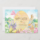 水色ピーターザラビットイースターエッグ春 シーズンカード (正面)