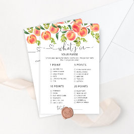 水色ピーチ財布ゲームの中のホート