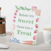 水色ファーマーズマーケット表の記号 台座サイン (インサイチュ)