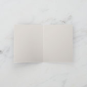 水色フクロウ カード (内部)