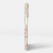 水色フラミンゴiPhoneケースと金ゴールドクラウン iPhoneケース (右側面)