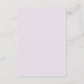 水色フレーム エンクロージャーカード (裏面)