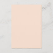 水色フローラバターイエロー結婚詳細 エンクロージャーカード (裏面)