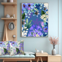 水色フローラ植物性の葉