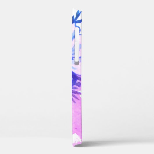 水色フローラ Case-Mate iPhoneケース (裏面 / 左)