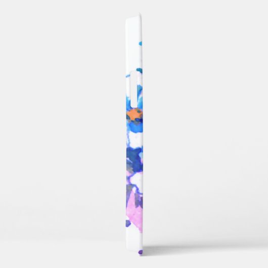 水色フローラ Case-Mate iPhoneケース (裏面 / 右)