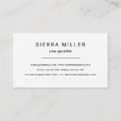 水色ブドウリースモノグラムワイン 名刺 (裏面)