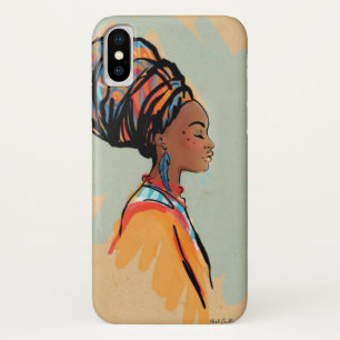 水色ブラッククイーンフォンケース iPhone X ケース