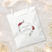 水色ブルゴーニュ銀フローラモノグラ結婚ム フェイバーバッグ (クリップ留めされた状態)