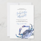 水色ブルーコースタルガニールカップルシャワー (正面)