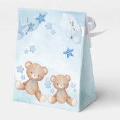 水色ブルーテディベアの子供 フェイバーボックス (裏面サイド)