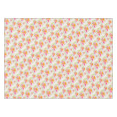 水色ペルーのユリAlstroemeria tableloth テーブルクロス (正面(横))