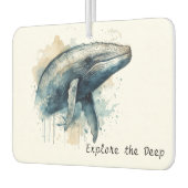 水色ホエー疑問に思ラカスタム カーエアーフレッシュナー (左)