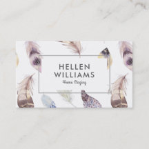 水色ボホの羽毛パターン