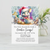 水色マウスCookieスワップ 招待状 (スタンド正面)