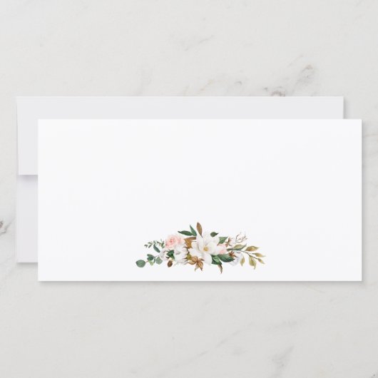 水色マグノリアスバラ金ゴールドギフト証明書 (裏面)